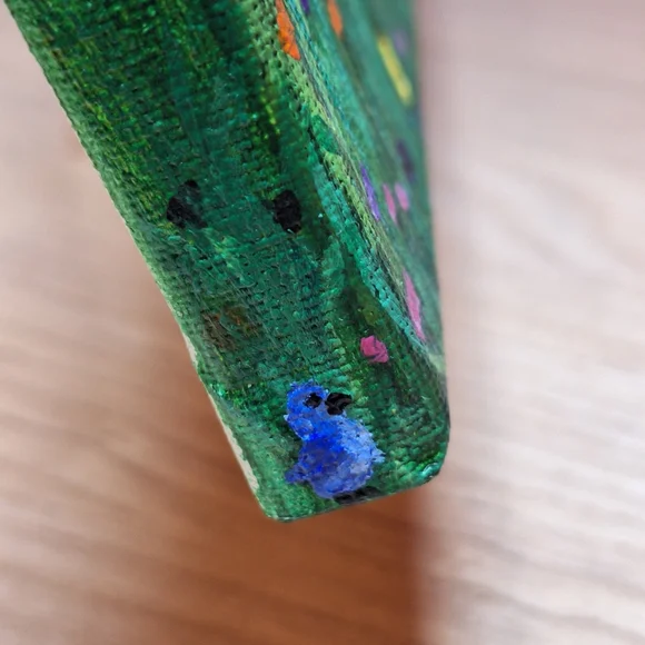 "In Bloom" Hand-painted Canvas - Picture 6 of 14